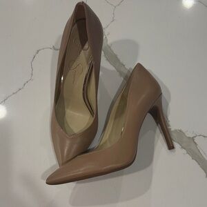 Jessica Simpson Tan Pumps/Heels